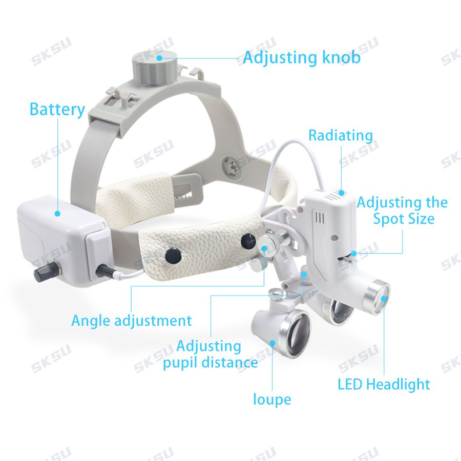 LED Dental LED Light Lamp Bino - Led Medical Headlight 评论和价格