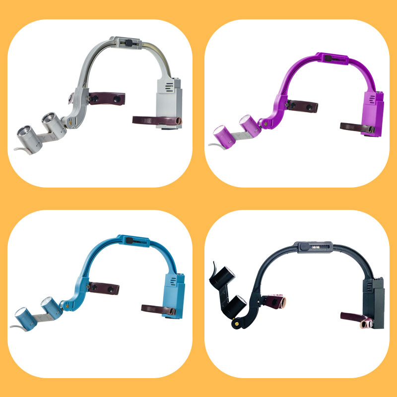Dental 2.5X 3.5X Loupe Magnifi - Led Medical Headlight 评论和价格