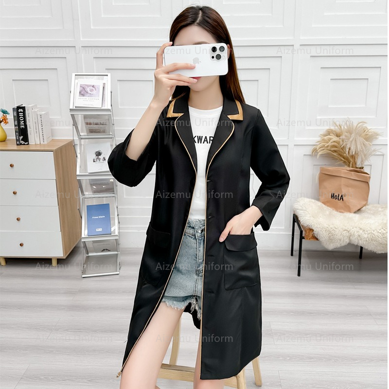 black beauty uniform with beau - Medical Lab Coat 评论和价格
