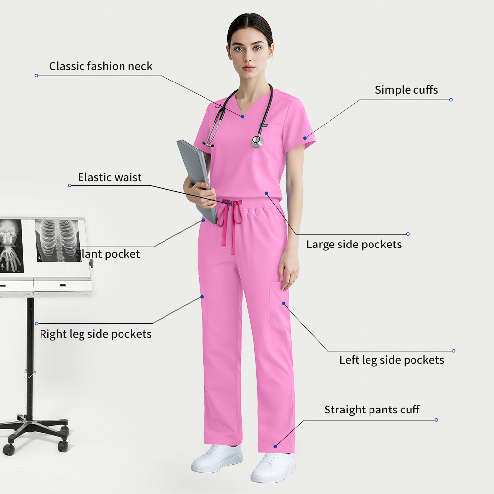 Niaahinn Dentistry Scrub Tops+ - Medical Lab Coat 评论和价格