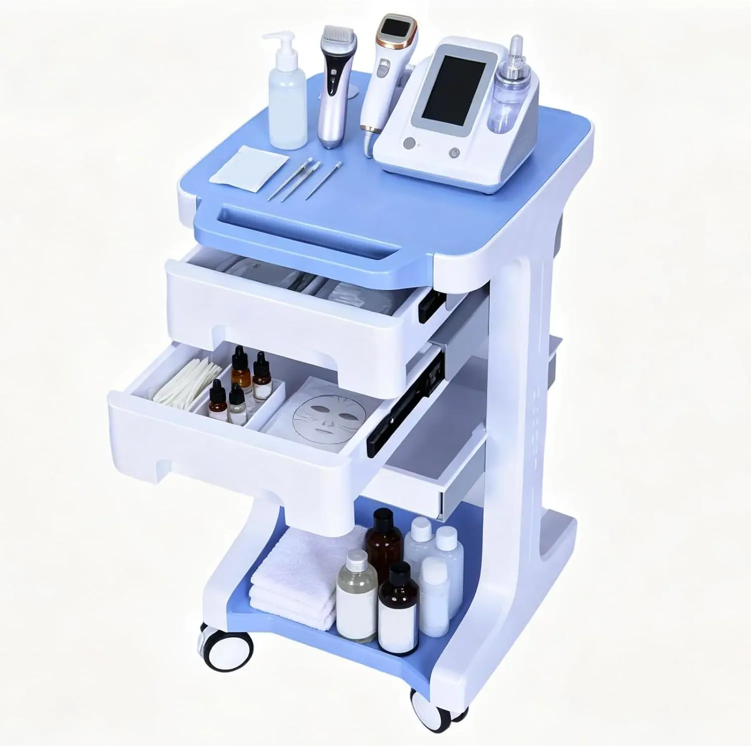 3 Tier Medical Rolling Cart wi - Medical Lab Ultrasound 评论和价格