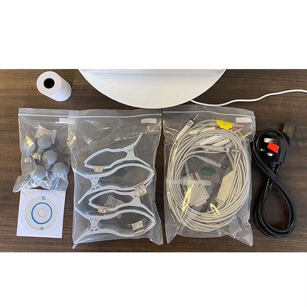 Portable 12 Lead 3/6/12 Channe - Ekg Ecg Machine Portable 评论和价格