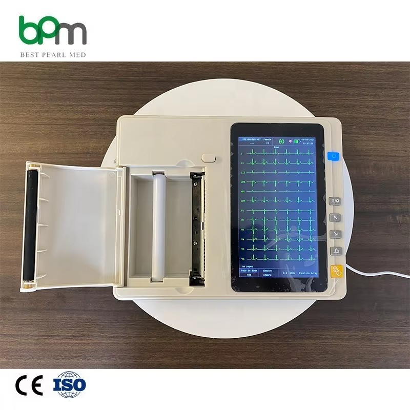 Portable 12 Lead 3/6/12 Channe - Ekg Ecg Machine Portable 评论和价格