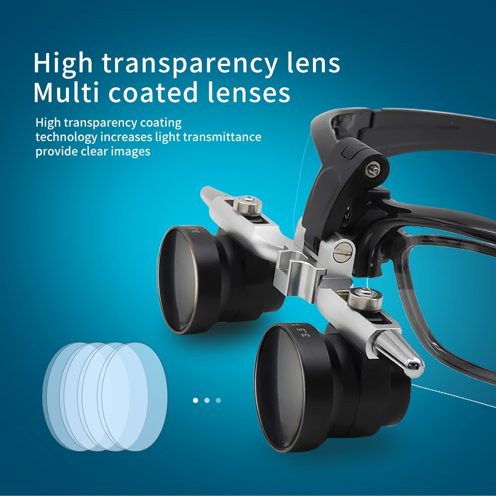 Dental Binocular Loupes 3.5X M - Led Medical Headlight 评论和价格