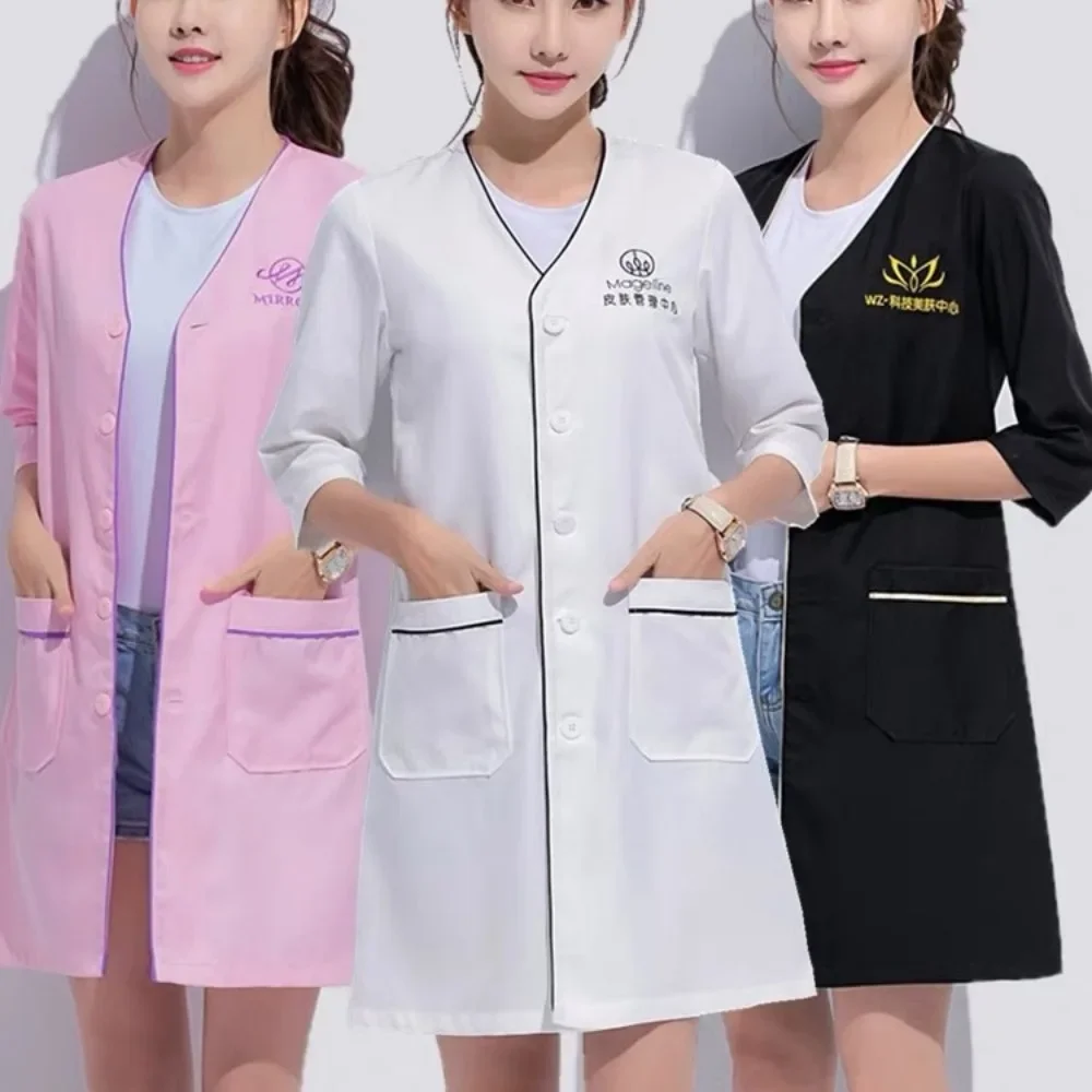 Custom Logo Beauty Uniform Bea - Medical Lab Work 评论和价格