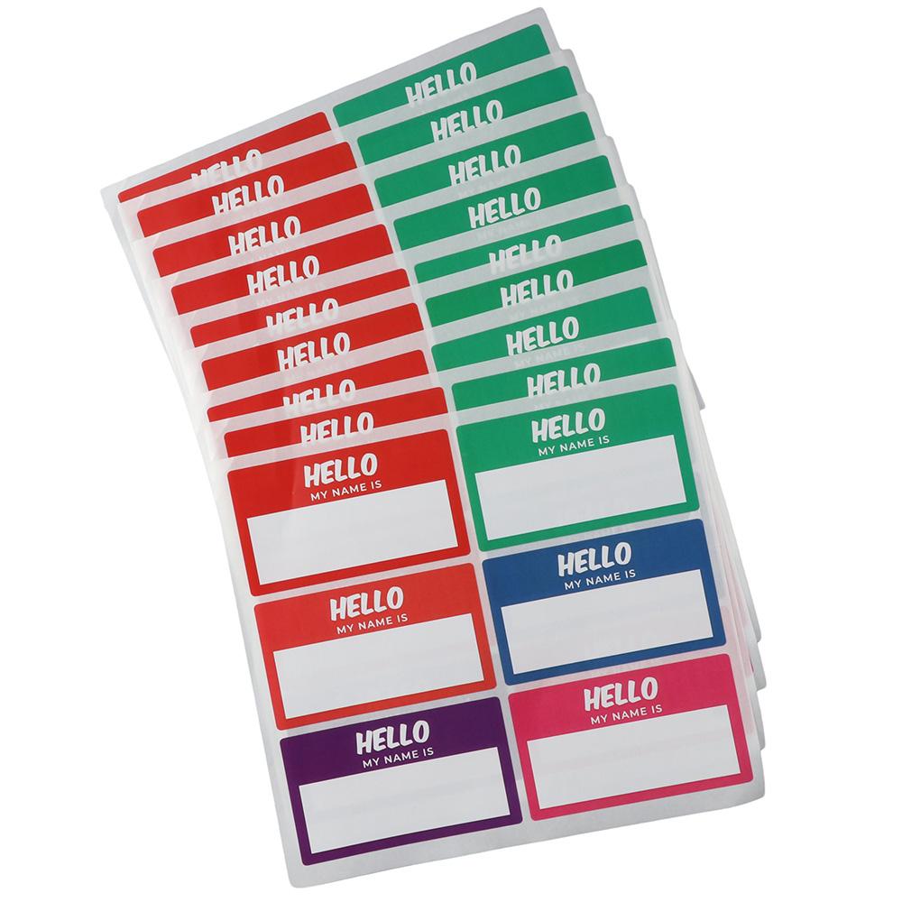 10 Sheets Hello My Name is Nam - Medical Label 评论和价格