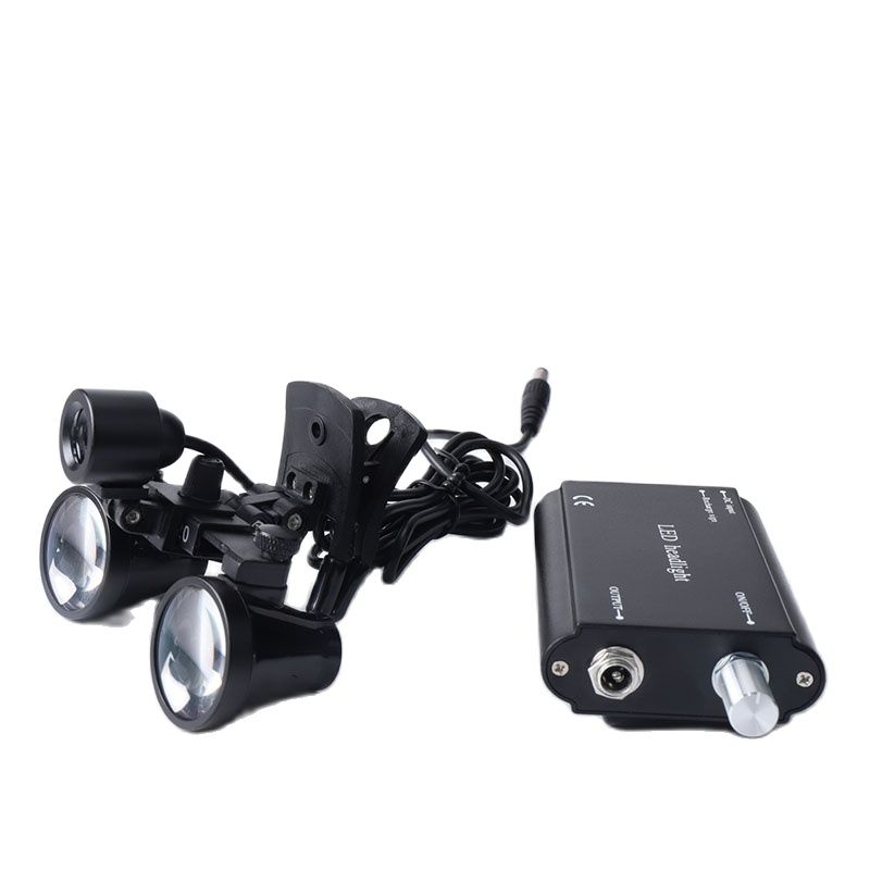 2.5X/3.5X Dental Loupes Clip B - Led Medical Headlight 评论和价格