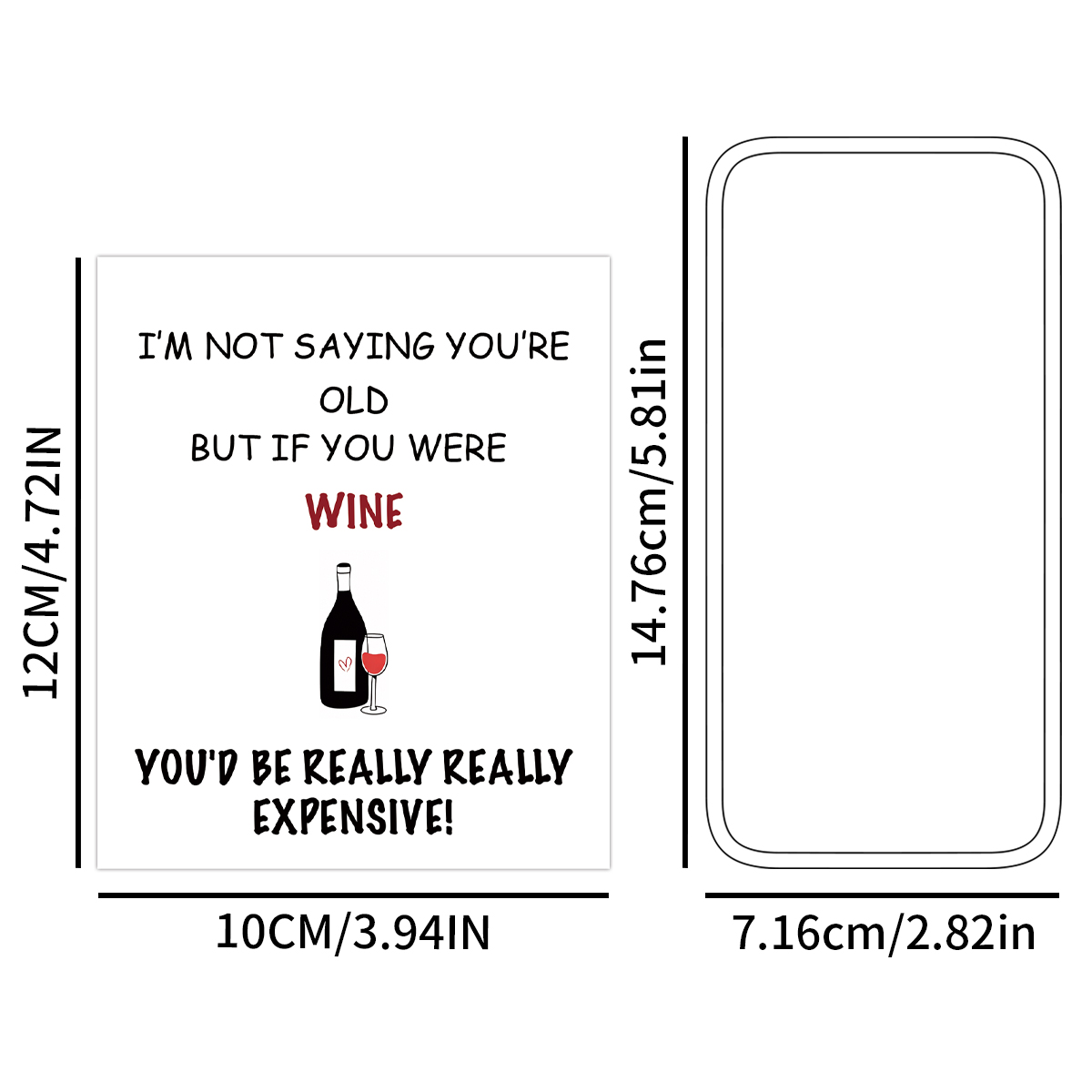 4pcs Funny Wine Bottle Label,  - Medical Label 评论和价格